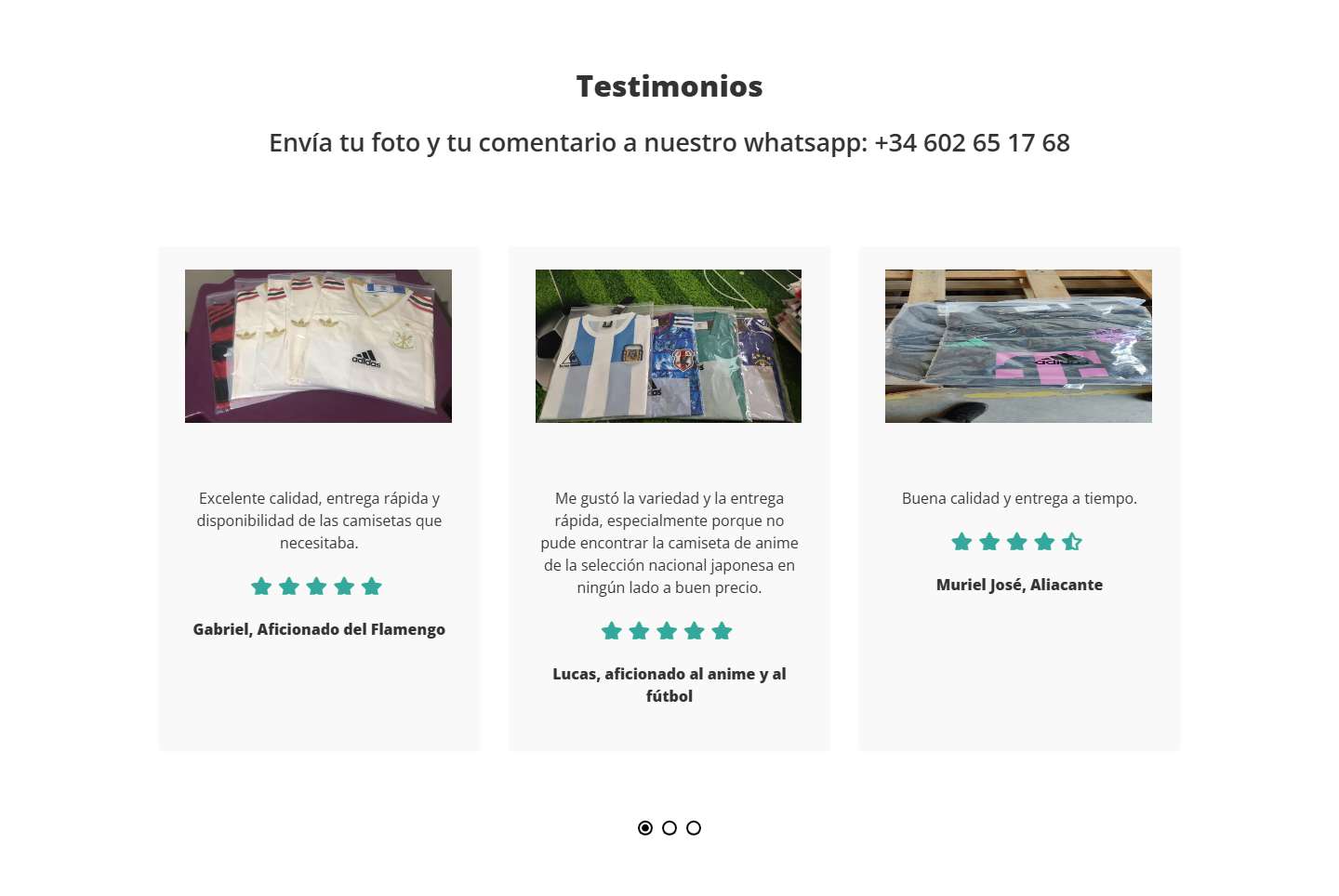 This is the preview of the testemunhos section created by PageFly. Please do not delete for any reason.
